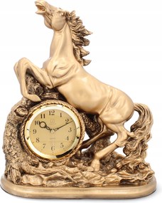 Kandallóóra arany Livello Ló luxus arany palota dekoráció