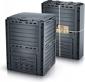 Compo Woody kerti komposztáló 280L fekete