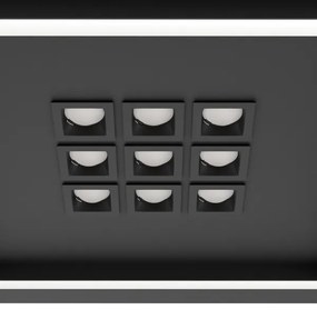 Eglo 901192 - LED Dimmelhető mennyezeti lámpa BALAZOTE LED/21,4W/230V fekete +RC