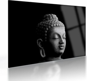 Üveg kép - Buddha, portré (70x50 cm)