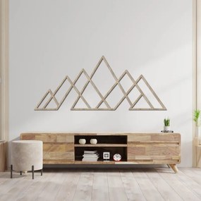 Fa falfestmény geometrikus hegyek | APALATU