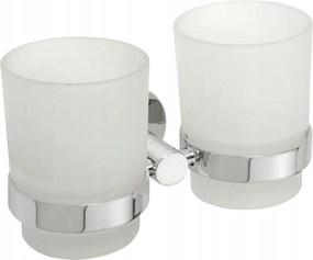 Sapho X-round dupla pohártartó króm XR902