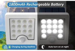 Top Light - LED Napelemes fali reflektor HELEON S LED/5W/3,7V IP65 4000K