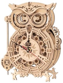 RoboTime RoboTime - 3D fa mechanikus puzzle Bagolyóra 1xAA DV0071