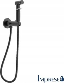 Imprese Kucera falsík alatti bidé csaptelep, matt fekete