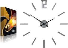 Nagy Falióra Szürke Carlo 75CM Diy Színek