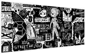 Kép - Graffiti (120x50 cm)