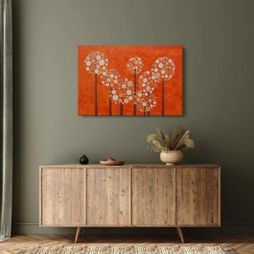 Kép - Narancssárga erdő (90x60 cm)