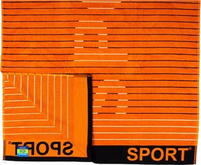 SPORT Strandtörölköző narancs 165x90cm