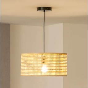 Brilagi - CERIA BOHO LED függőlámpa kábelen 1xE27/40W/230V, átm. 40 cm, bambusz