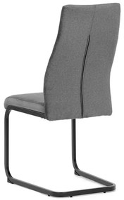 Szürke Bársony Étkezőszék. DCL-X7018 GREY2