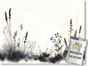 Fotótapéta Flizelina Akvarell Természet Növények Fű 208x146 ragasztó