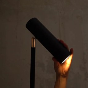 Milan fekete állólámpa, magasság 150 cm - SULION