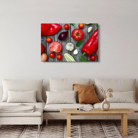 Zöldség képe (90x60 cm)