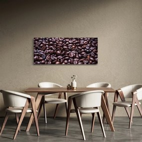 Kávé szemek képe (120x50 cm)