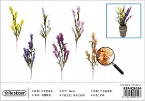 Hosszú művirág 76 cm Különböző színek minden alkalomra