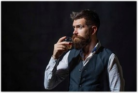 Poszterek 120x80 Elegáns üzletember úr