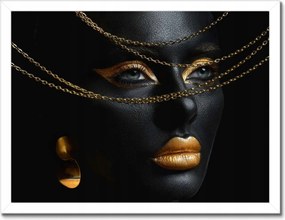 Poszterek keretben 40x30 Aranyszépség