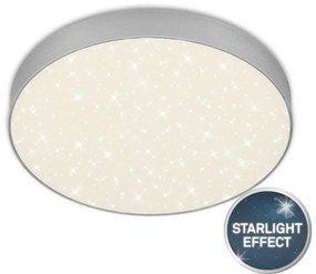 Briloner 7074-414 -LED Mennyezeti lámpa STAR SKY LED/21W/230V átm. 28 cm ezüst