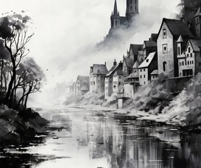 Poszter 60x50cm Ködös Reflex