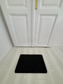 Fekete szennyfogó szőnyeg 40x70 cm