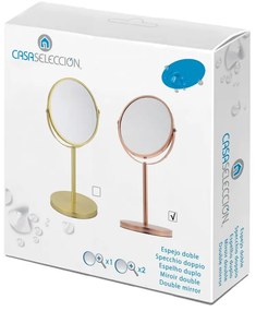 Kozmetikai nagyítós tükör (kétszeres) ø 17 cm – Casa Selección