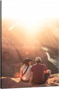 Vászonkép Grand Canyon Pár Nap Folyó 80x120