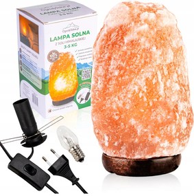 Sólámpa 3-5 kg Himalája só Ionizátor Éjszakai Lámpa Természetes Só