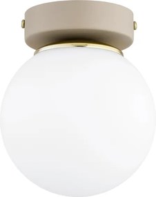 BRILAGI - Spotlámpa MILO ECRU 1xE27/60W/230V bézs/arany