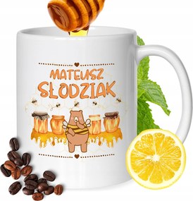 Bögre Máté Barát Férj Nyomtatott Ajándék Fehér 330ml