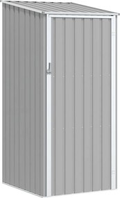 vidaXL szürke horganyzott acél kerti fészer 87 x 98 x 159 cm