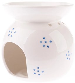 Porcelán aromalámpa Campesino fehér, 9,8 x 12,5cm, porcelán, fehér