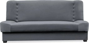 Wersalka Rozkładana PIANO Szara Welurowa