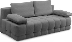 Tuko kinyitható kanapé tárolóval - szürke Freya 210.21 dzsörzé