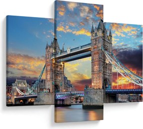 Kép - Tower Bridge, London, Anglia (90x60 cm)