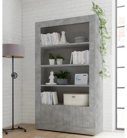 URBINO Beton Könyvespolc 2 ajtós 110cm