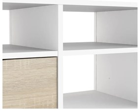 Oslo fehér TV-állvány, 117 x 57 cm - Tvilum