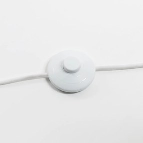 Fehér-natúr színű állólámpa fa búrával (magasság 210 cm) Juhe Ash – Kave Home