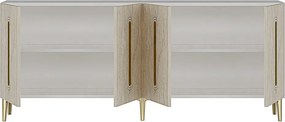 Rany 180 - White, Travertine, Gold