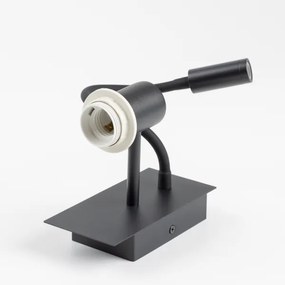 Brilagi - LED Fali lámpa NUBILA 1xE27/25W/230V+ LED/3W fekete/sötét kék