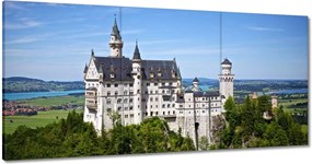 Festmények 120x60 Neuschwanstein kastély