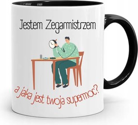 Fekete Bögre Óramesternek Én Vagyok Az Óramester, fényképes nyomtatással