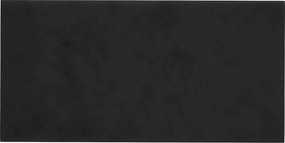 vidaXL Fali Fejtámla 12 pcs Fekete 60 x 30 cm Bársony