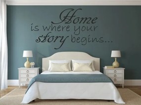 Falmatrica HOME IS WHERE YOUR STORY BEGINS (Ahol a történeted kezdődik) 80 x 160 cm