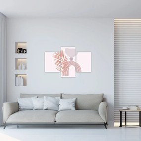 Kép - Lila minimalizmus N⁰1 (90x60 cm)