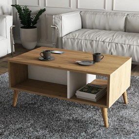 Exxen Oak and White konferenciaasztal