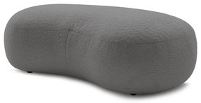 Világosszürke buklé szövet lábtartó Saint-Germain – Bobochic Paris