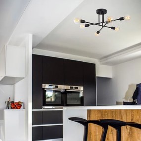 Csillár FLOWER 6xE27/40W/230V