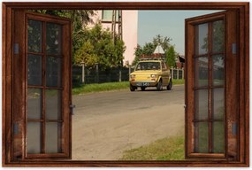 Poszter 60x40 Kisautó Fiat 126p Köhögés