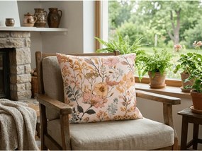 Pamut párnahuzat BLUMIRA POLY 45x45 cm, színes kivitel